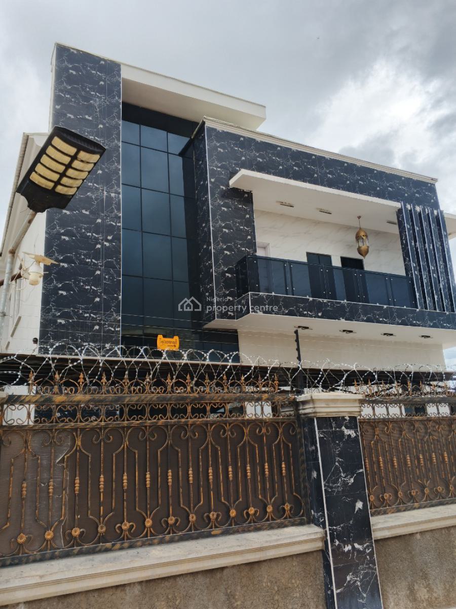 Newly Built 7 Bedroom Fully Detached Duplex (standalone) + 1 Bedroom B, By Shepherd House Assembly Church, Apo, Abuja, Detached Duplex for Sale