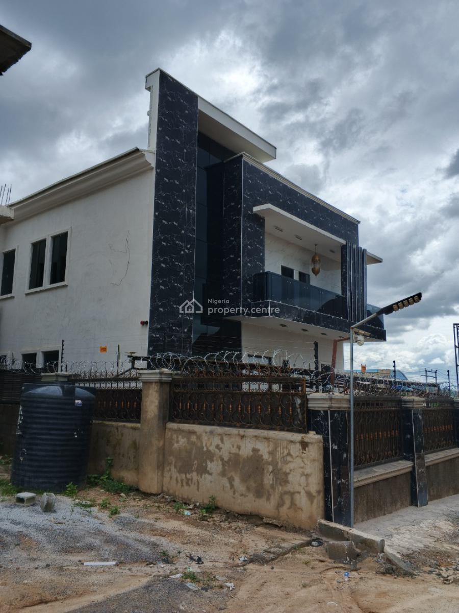 Newly Built 7 Bedroom Fully Detached Duplex (standalone) + 1 Bedroom B, By Shepherd House Assembly Church, Apo, Abuja, Detached Duplex for Sale