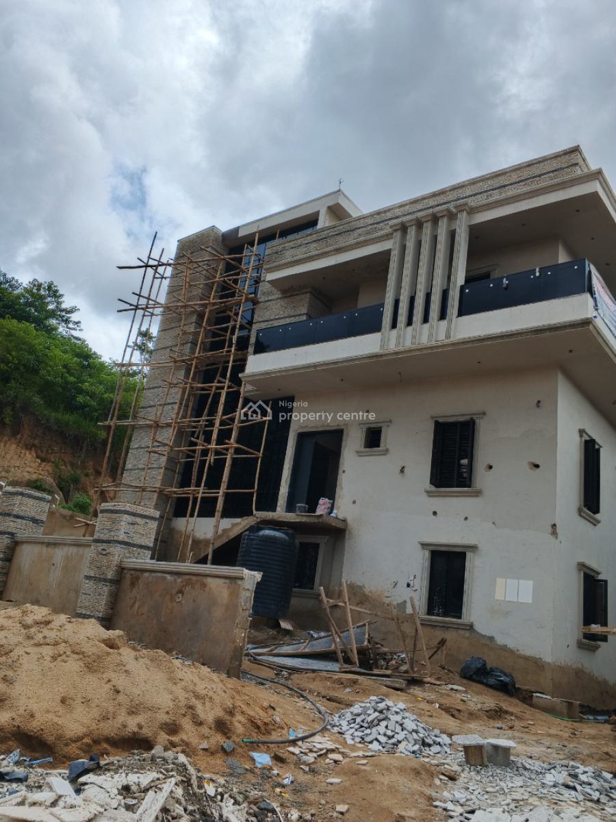 Newly Built 7 Bedroom Fully Detached Duplex (standalone) + 1 Bedroom B, By Shepherd House Assembly Church, Apo, Abuja, Detached Duplex for Sale