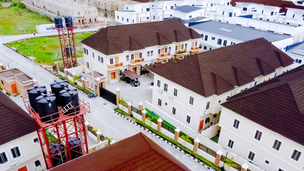 Newly Built 4 Bedroom Terrace Duplex, After Abraham Adesanya Traffic Light, Ajah, Lagos, House for Sale