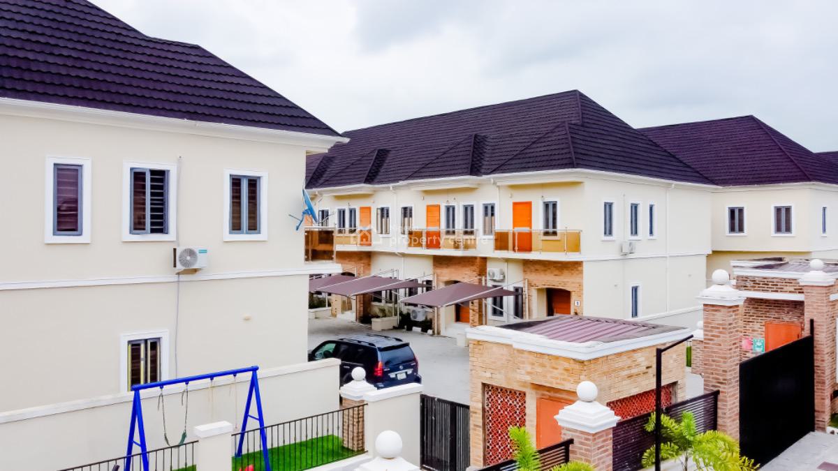 Newly Built 4 Bedroom Terrace Duplex, After Abraham Adesanya Traffic Light, Ajah, Lagos, House for Sale
