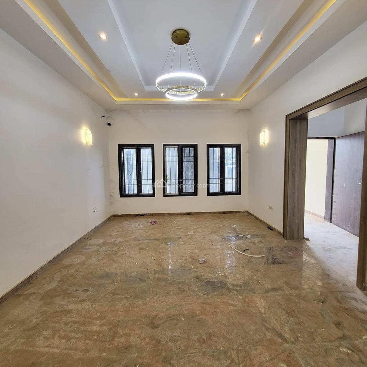 Brown New 5 Bedroom Terrace Duplex with Bq, Serene Environment, Durumi, Abuja, Terraced Duplex for Sale