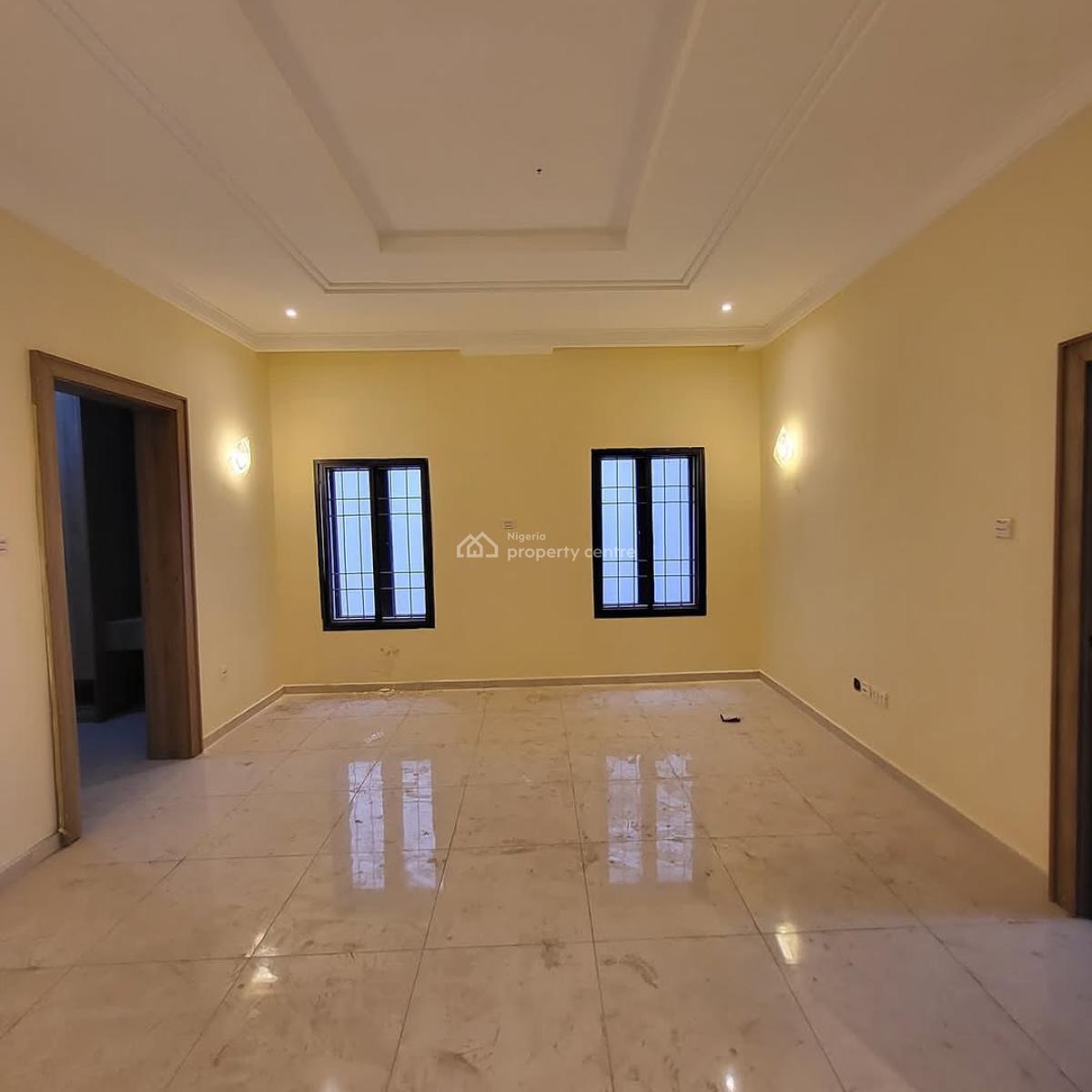 Brown New 5 Bedroom Terrace Duplex with Bq, Serene Environment, Durumi, Abuja, Terraced Duplex for Sale