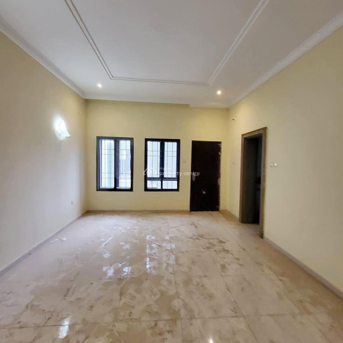 Brown New 5 Bedroom Terrace Duplex with Bq, Serene Environment, Durumi, Abuja, Terraced Duplex for Sale