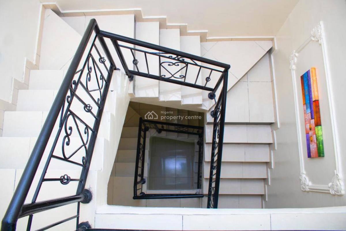 Fully Furnished 5 Bedroom Spacious Terrace House on 2 Floors, Silver Spring Est..flood Free Area, Agungi, Lekki, Lagos, House for Rent