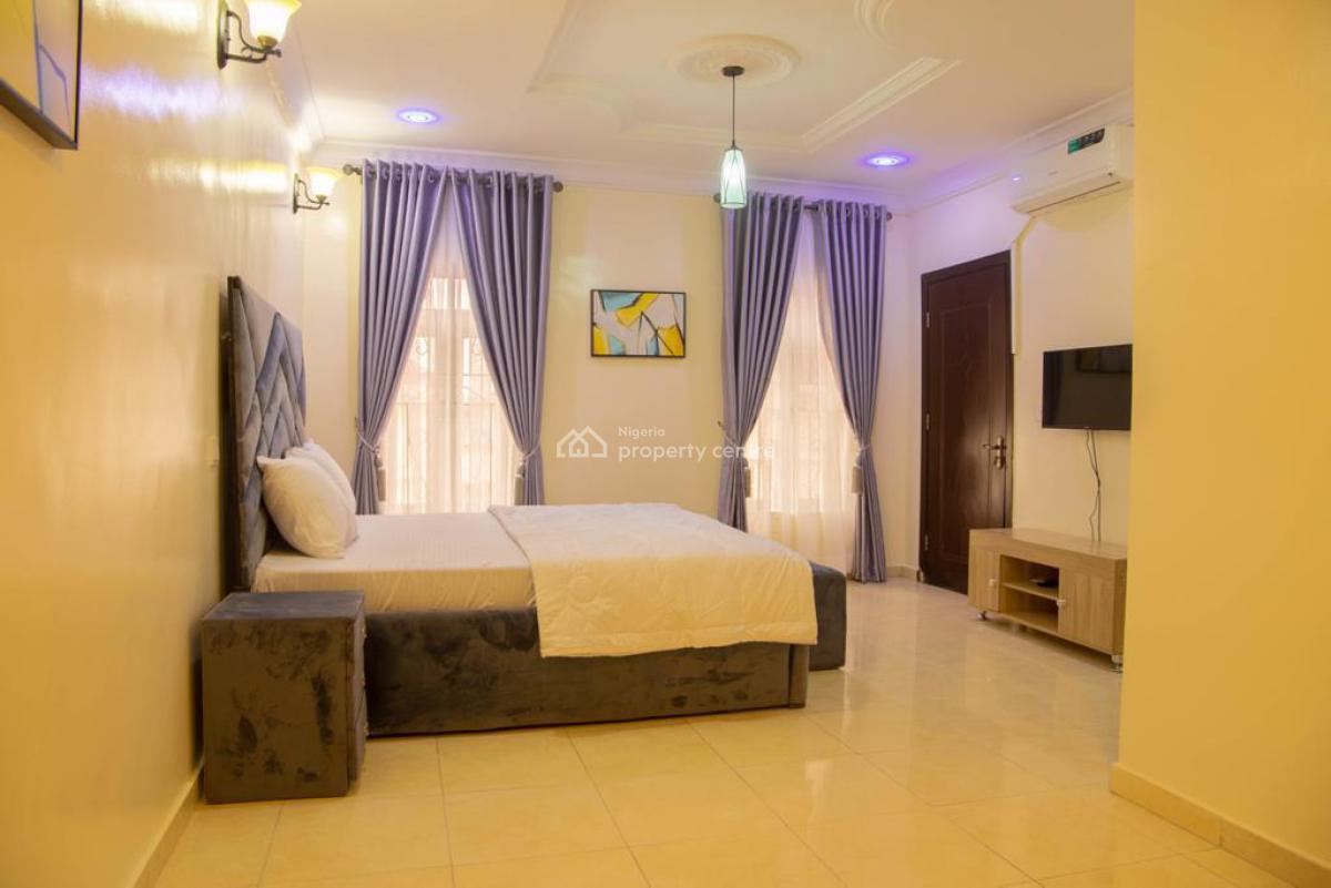Fully Furnished 5 Bedroom Spacious Terrace House on 2 Floors, Silver Spring Est..flood Free Area, Agungi, Lekki, Lagos, House for Rent