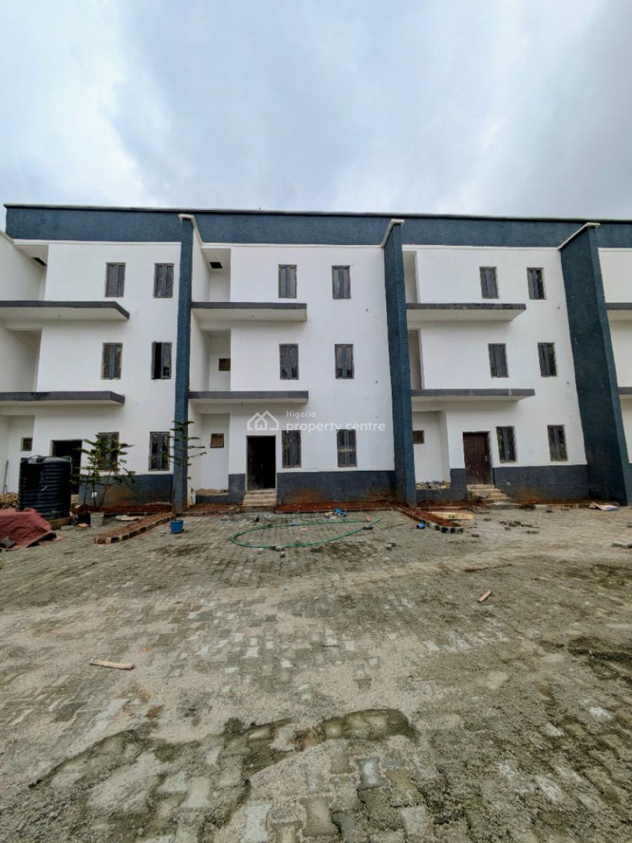 Newly Built Spacious 4bedroom Terrace Duplex with Bq, Jahi District, Jahi, Abuja, Terraced Duplex for Sale