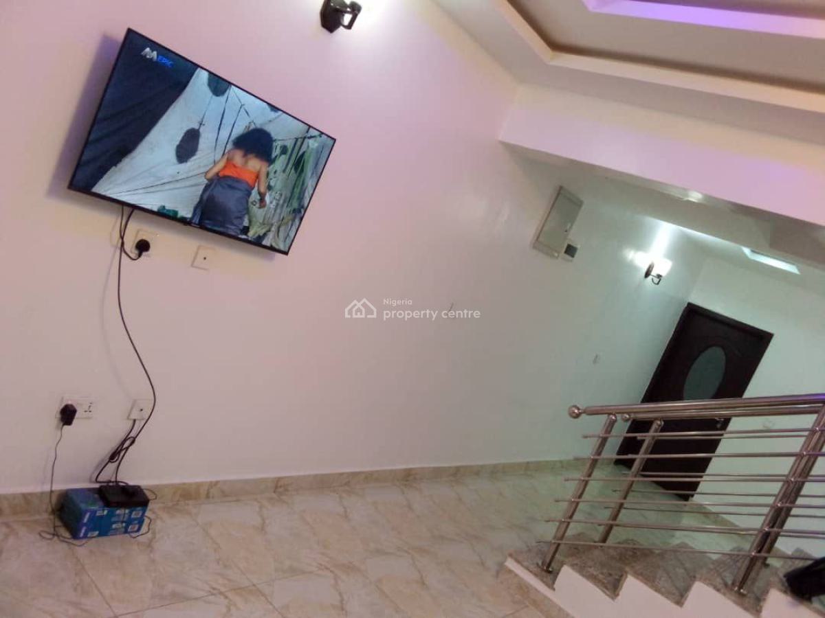 Furnished 4-bedroom Terrace Duplex with Bq, Wuye, Abuja, Flat / Apartment for Rent