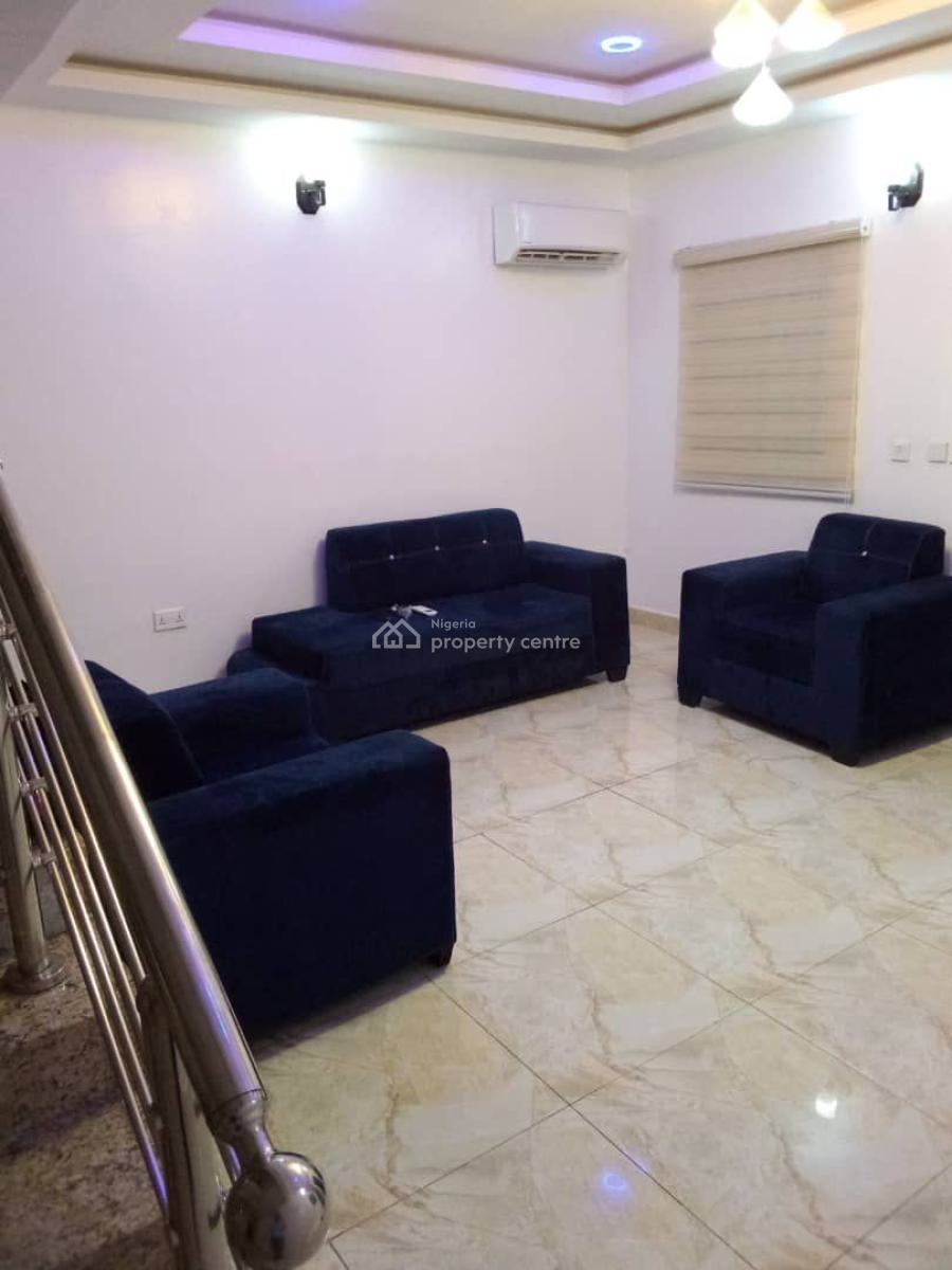 Furnished 4-bedroom Terrace Duplex with Bq, Wuye, Abuja, Flat / Apartment for Rent