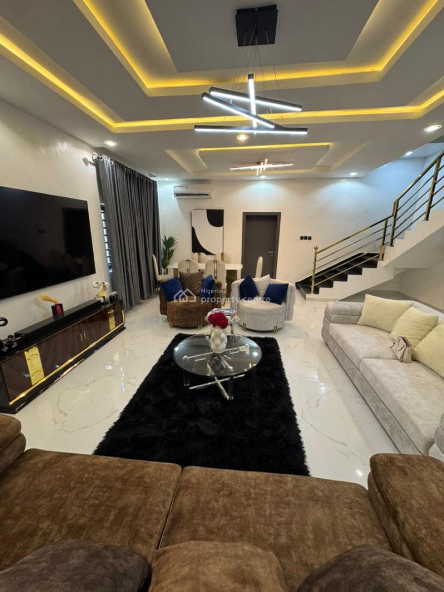 3 Bedroom Presidential Well Spaced Terrace Duplex, Eko Paragon, Abijo, Lekki, Lagos, Terraced Duplex for Sale