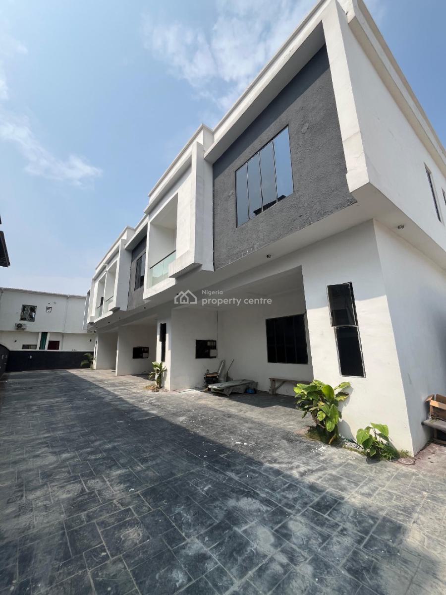 Very Spacious Self Serviced 4bedroom Terrace, Orchid Road, Lekki, Lagos, Terraced Duplex for Rent