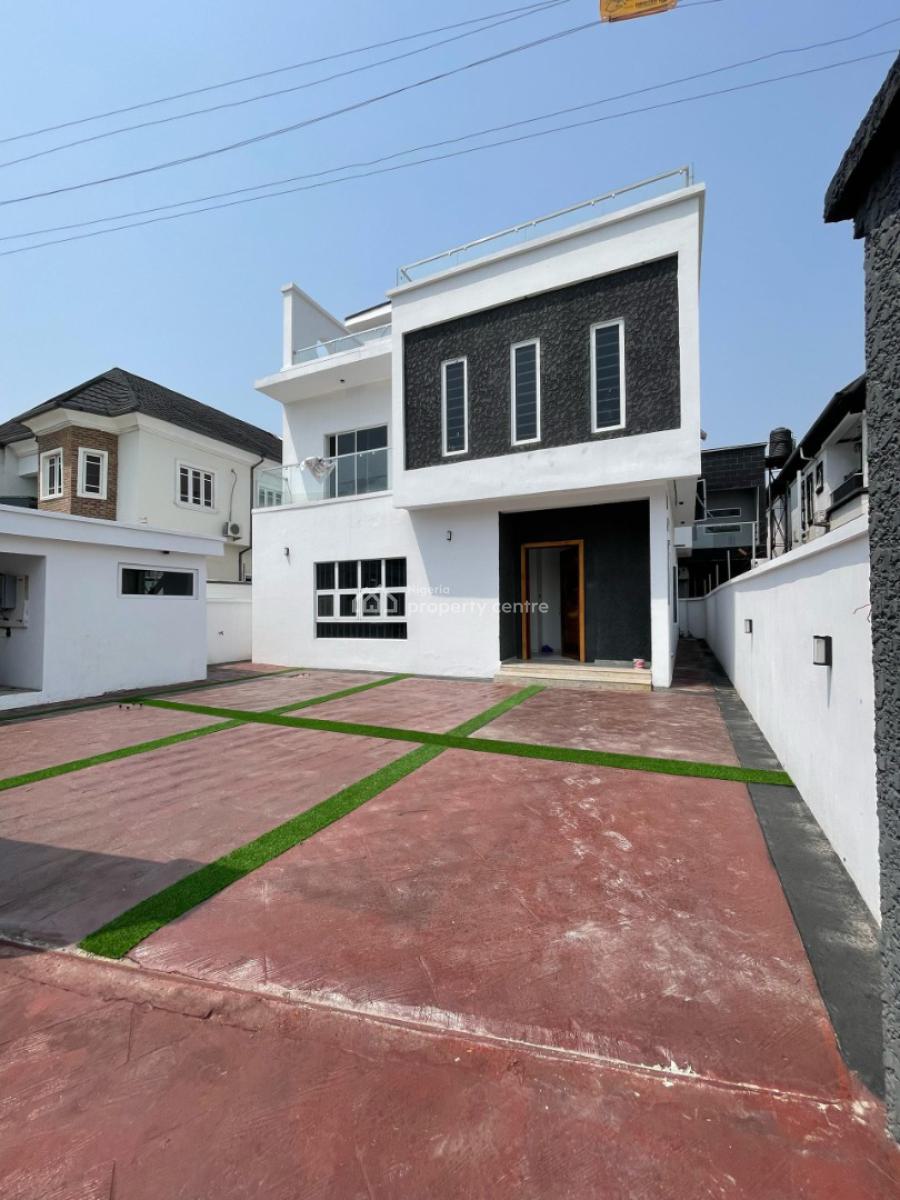 Luxury 4bedroom Fully Detached Duplex with Compound Space, Within a Gated Estate in Chevron Toll Gate, Lekki, Lagos, Detached Duplex for Sale