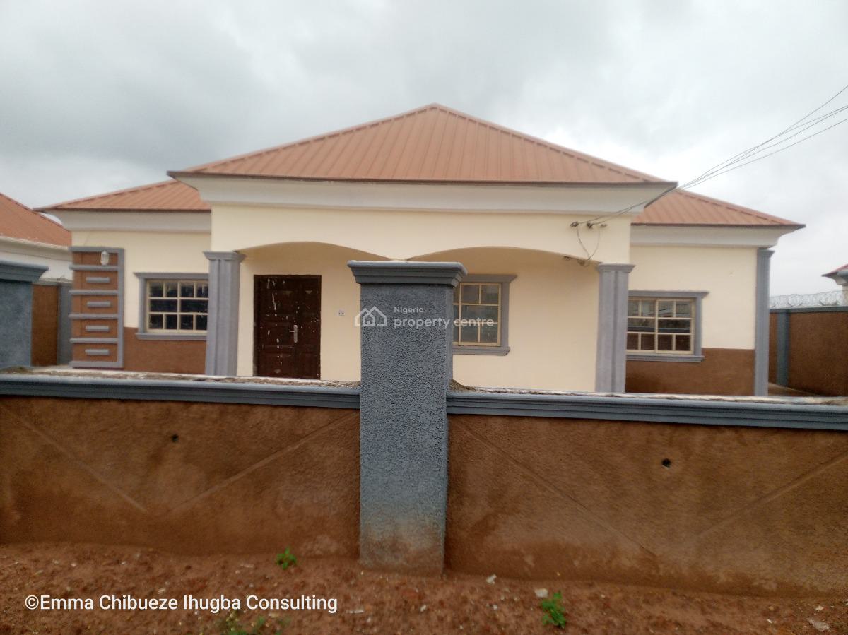 Newly Built 3 Bedroom Bungalow at Becky Gardens Estate, Becky Gardens Estate, Karu, Abuja, Detached Bungalow for Sale