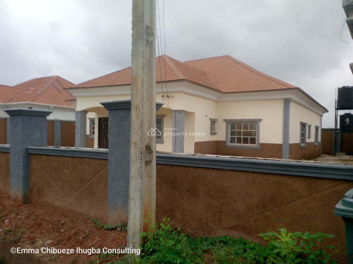 Newly Built 3 Bedroom Bungalow at Becky Gardens Estate, Becky Gardens Estate, Karu, Abuja, Detached Bungalow for Sale