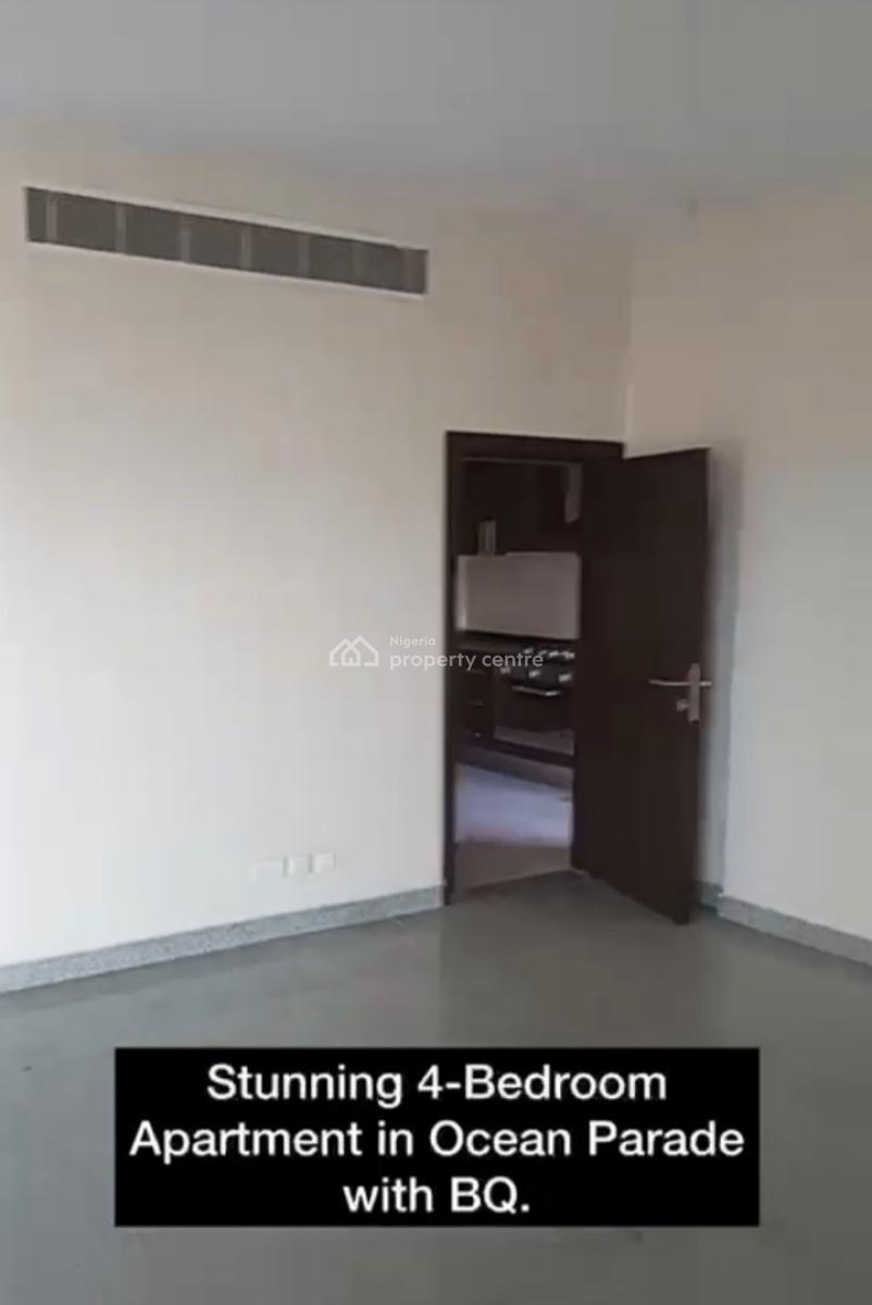 Well Maintained and Luxury Built 4bedroom Apartment, Ocean Parade, Banana Island, Ikoyi, Lagos, Flat / Apartment for Sale