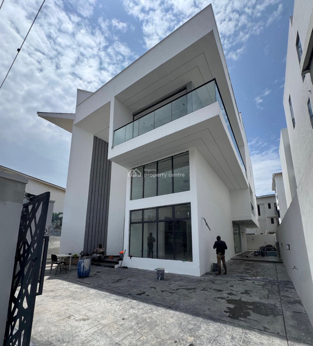 Modern 5 Bedroom Fully Detached with En-suite Rooms., Lekki Phase 1, Lekki, Lagos, Detached Duplex for Sale
