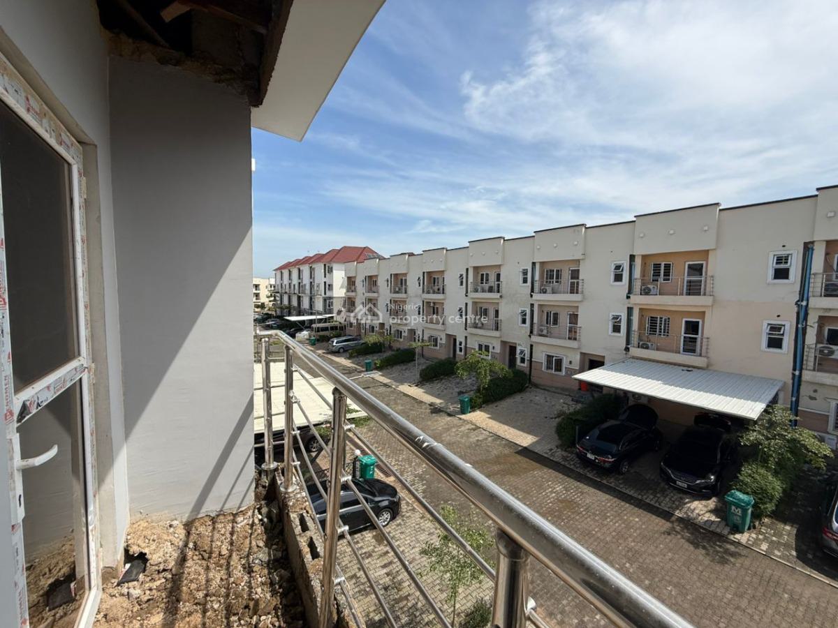 Luxury Carcass 4 Bedroom Terraced Duplex with Bq, Brains and Hammers Estate, Galadimawa, Abuja, Terraced Duplex for Sale