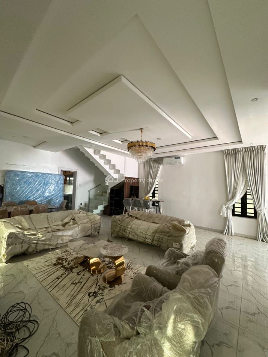 5bedroom Fully Furnished Detached House with a Bq, Orchid Road Lekki, Lekki, Lagos, Detached Duplex for Rent