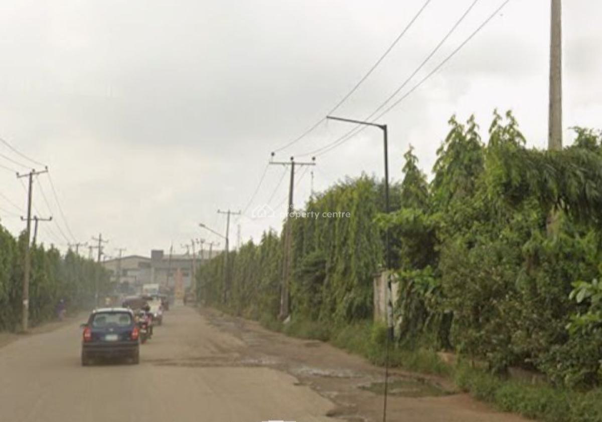 Fenced Land Measuring 699sqm, Oba Akran, Ikeja, Lagos, Mixed-use Land for Sale
