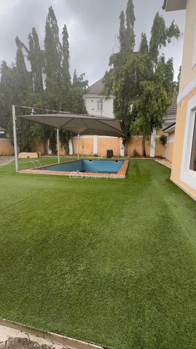 5 Bedroom Mansion with Swimming Pool with Lots of Amenities, Main District, Asokoro District, Abuja, Detached Duplex for Rent