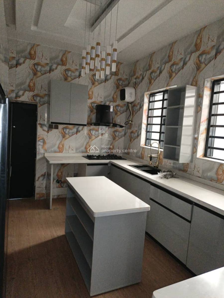 Super Luxury Contemporary 4bedroom Duplex, Lovely Finishing, Kitchen, Gbagada Lagos, Medina, Gbagada, Lagos, Semi-detached Bungalow for Sale