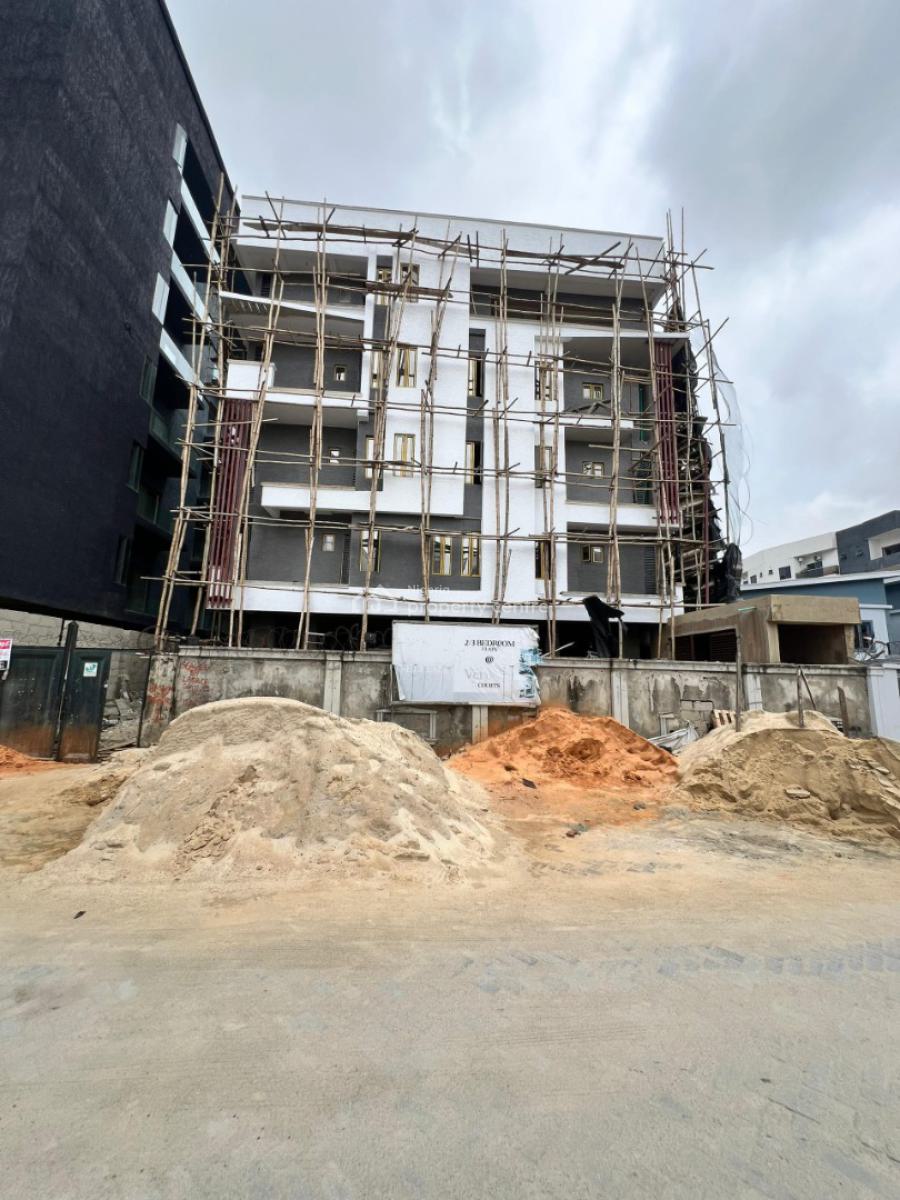 Well Built 2 Bedroom Apartment W/ Pool & Elevator in a Secured Estate, Ikate, Lekki, Lagos, Flat / Apartment for Sale