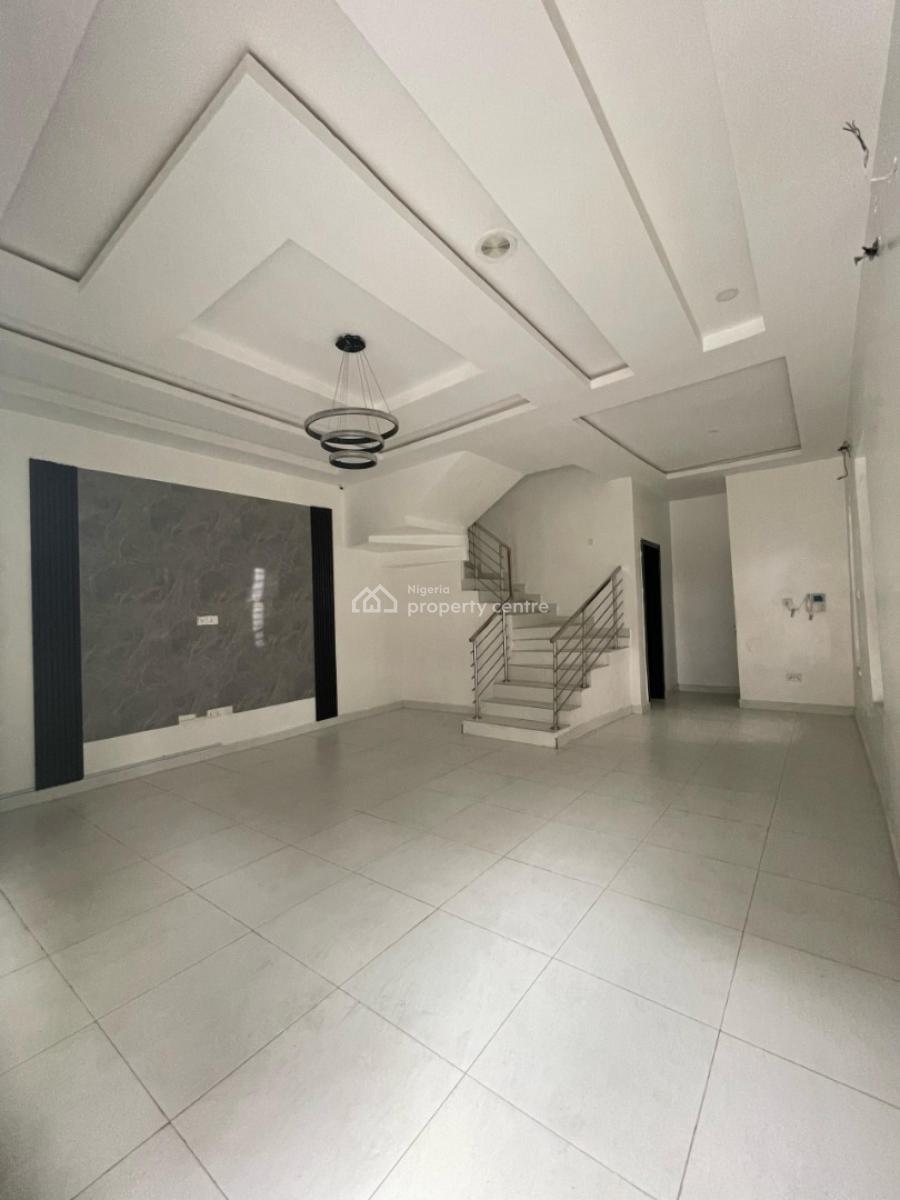 Spacious 4 Bedroom Semi Detached Duplex with Bq in a Secured Estate, Chevron Toll Gate, Orchid Road, Lekki, Lagos, Semi-detached Duplex for Sale