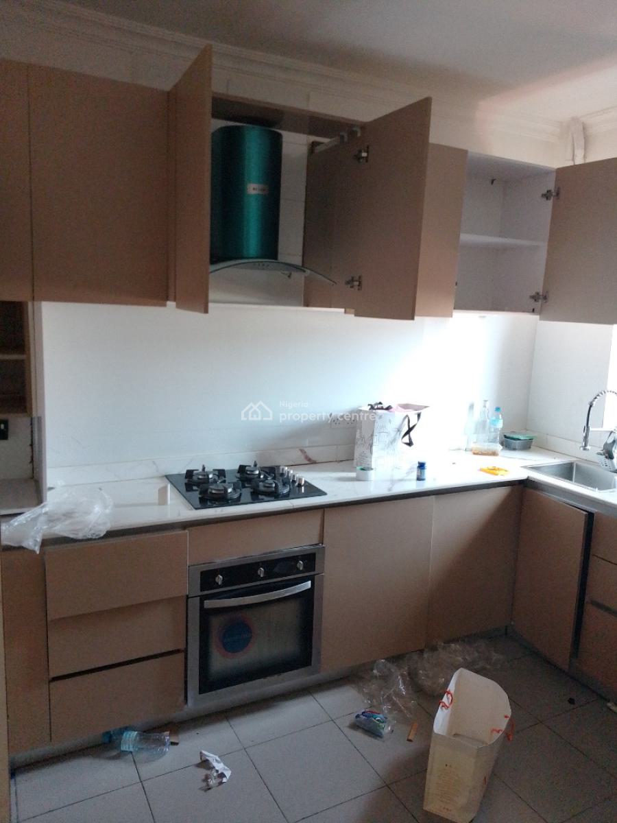 Standard and Partially Serviced 2 Bedroom Flat Upstairs with a Room Bq, Off Freedom Way, Lekki Phase 1, Lekki, Lagos, Flat / Apartment for Rent