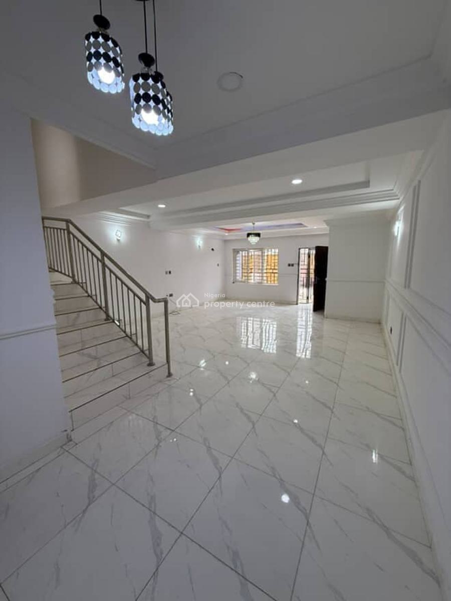 Newly Built 4 Bedroom Terrace Duplex with Bq, Games Village, Kaura, Abuja, Terraced Duplex for Rent