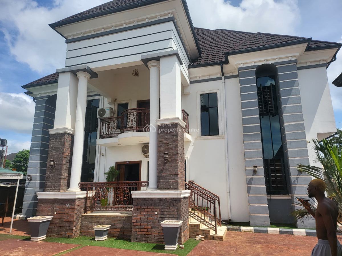 Fully Furnished Luxury Executive 7 Bedroom Siuted Duplex, Tony Frank Estate Behind Donchiley Pharmacy, Emene, Enugu, Enugu, Detached Duplex for Sale