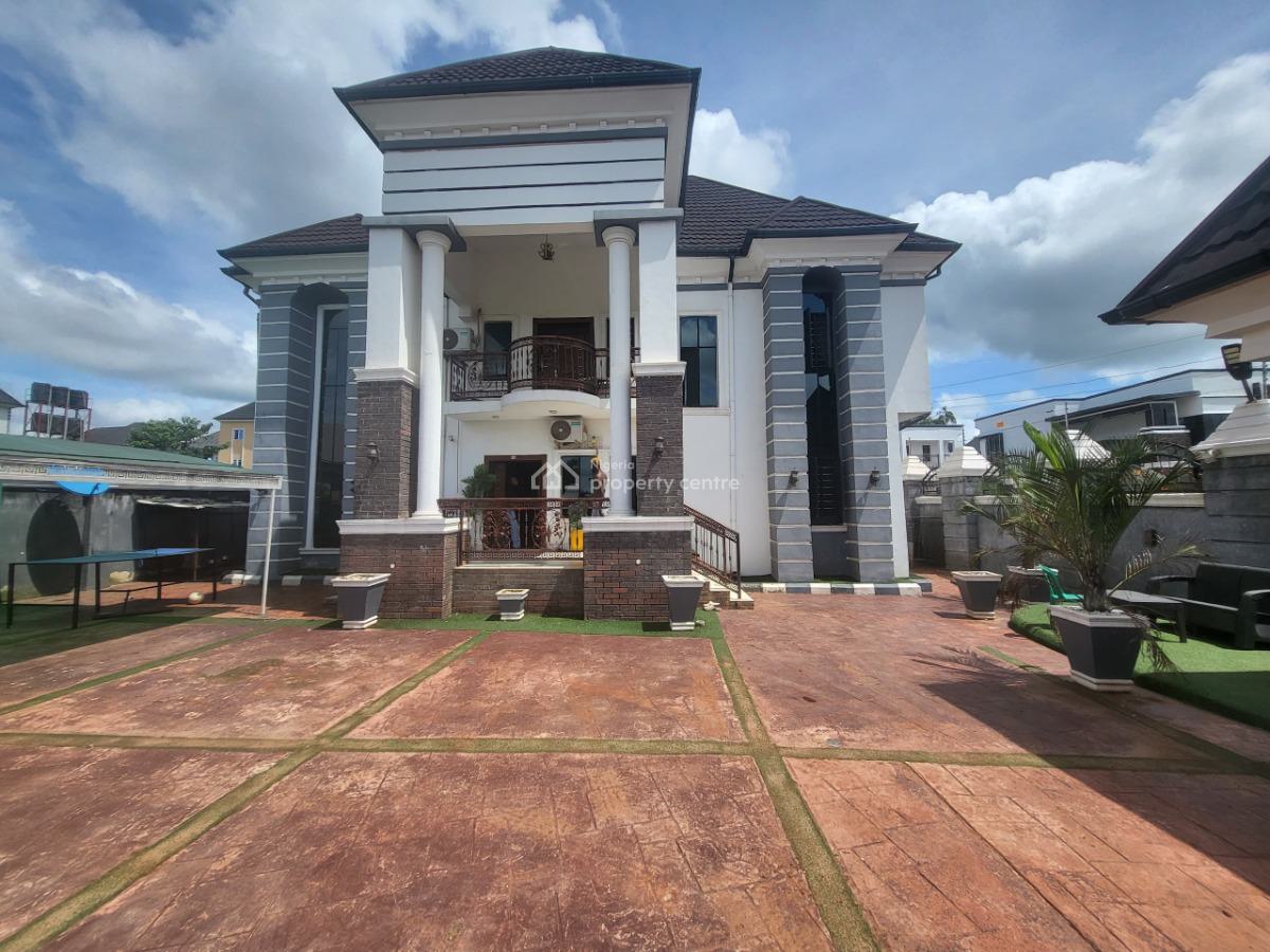 Fully Furnished Luxury Executive 7 Bedroom Siuted Duplex, Tony Frank Estate Behind Donchiley Pharmacy, Emene, Enugu, Enugu, Detached Duplex for Sale