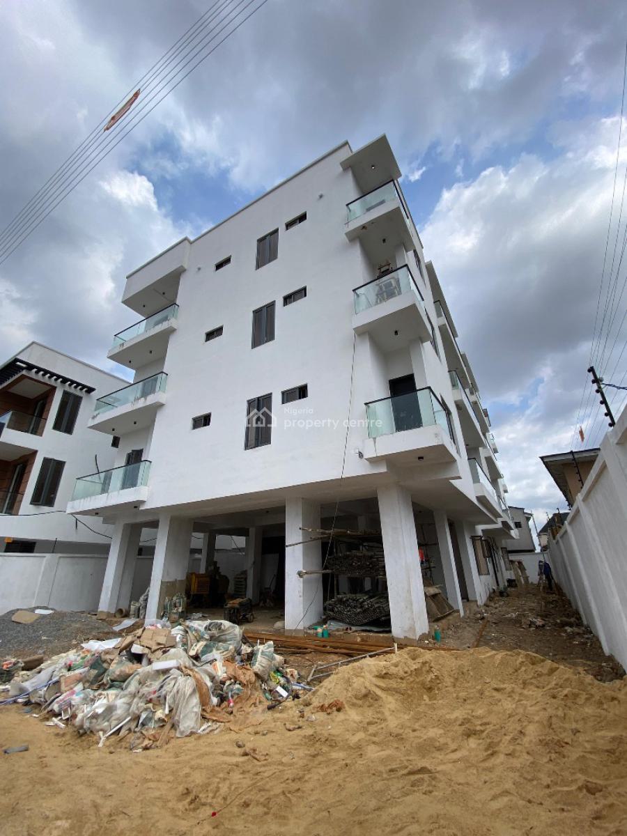 Newly Bullt 3 Bedroom Apartment in The Heart of Ikeja, Very Secured Estate|close Proximity to Airport, Adeniyi Jones, Ikeja, Lagos, Flat / Apartment for Sale