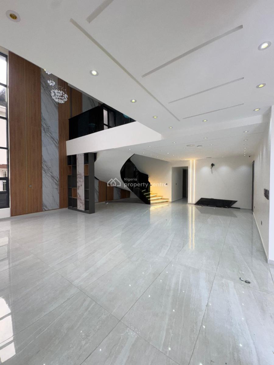 Gigantic 5 Bedroom Detached with Pool, Rooftop Terrace, Cinema .2 Bqs, Ajah, Lagos, Detached Duplex for Sale
