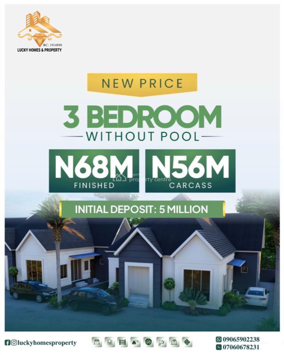 Off Plan Project 3&4 Bedroom with Payment Plans, Lekki Avanah, Lekki Phase 2, Lekki, Lagos, House for Sale