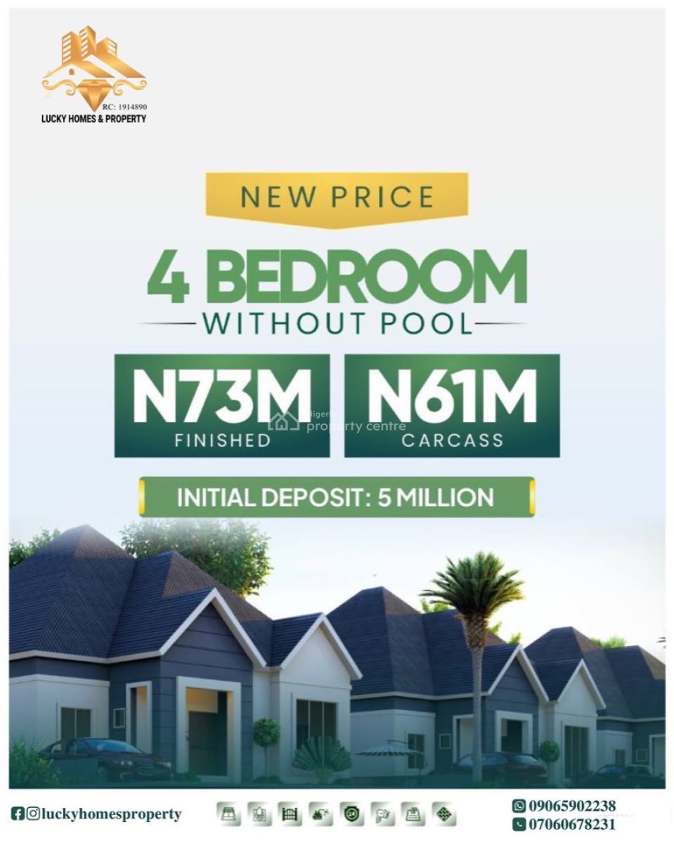 Off Plan Project 3&4 Bedroom with Payment Plans, Lekki Avanah, Lekki Phase 2, Lekki, Lagos, House for Sale