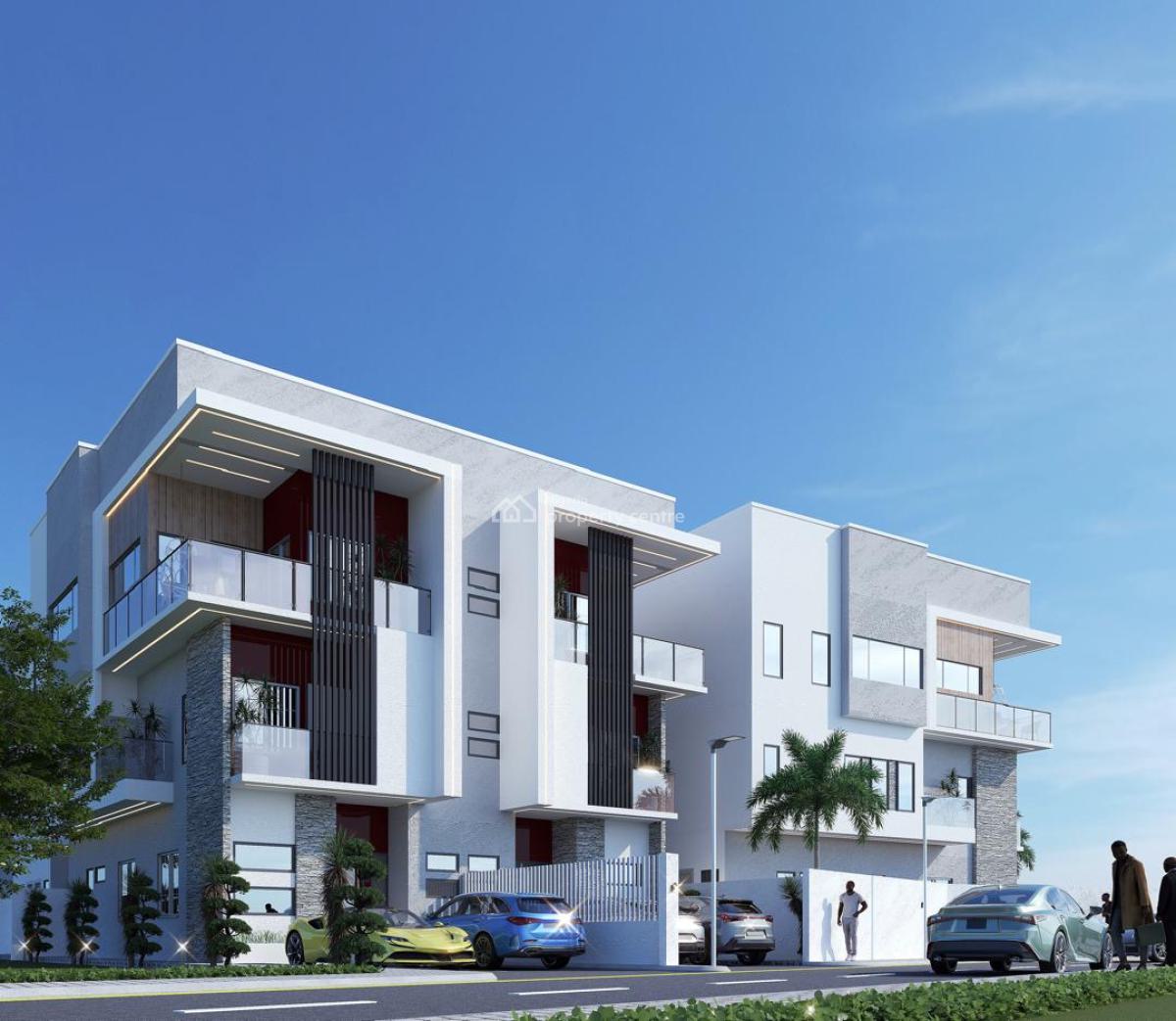 Contemporary 4 Bedrooms Semi Detached Duplex with Bq, Gra Phase 1, Magodo, Lagos, Semi-detached Duplex for Sale