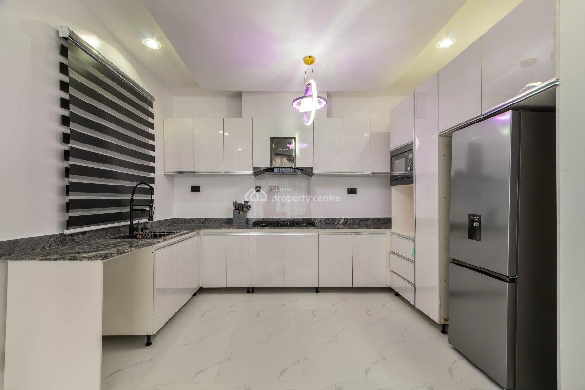 Champagne- New New 2 Bedroom Apartment with Snooker, Swimming Pool, Ikate, Lekki Phase 1, Lekki, Lagos, Detached Duplex Short Let