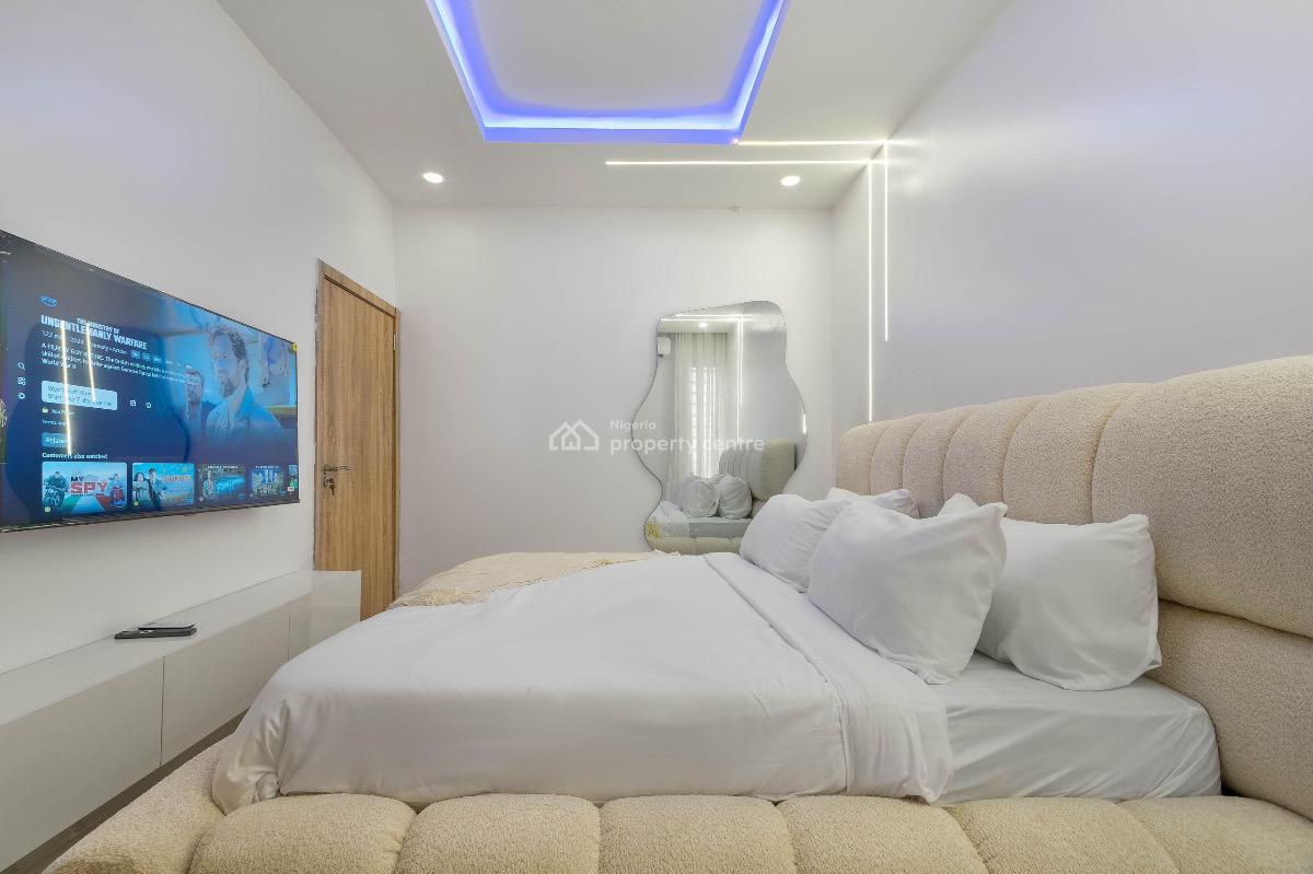 Champagne- New New 2 Bedroom Apartment with Snooker, Swimming Pool, Ikate, Lekki Phase 1, Lekki, Lagos, Detached Duplex Short Let