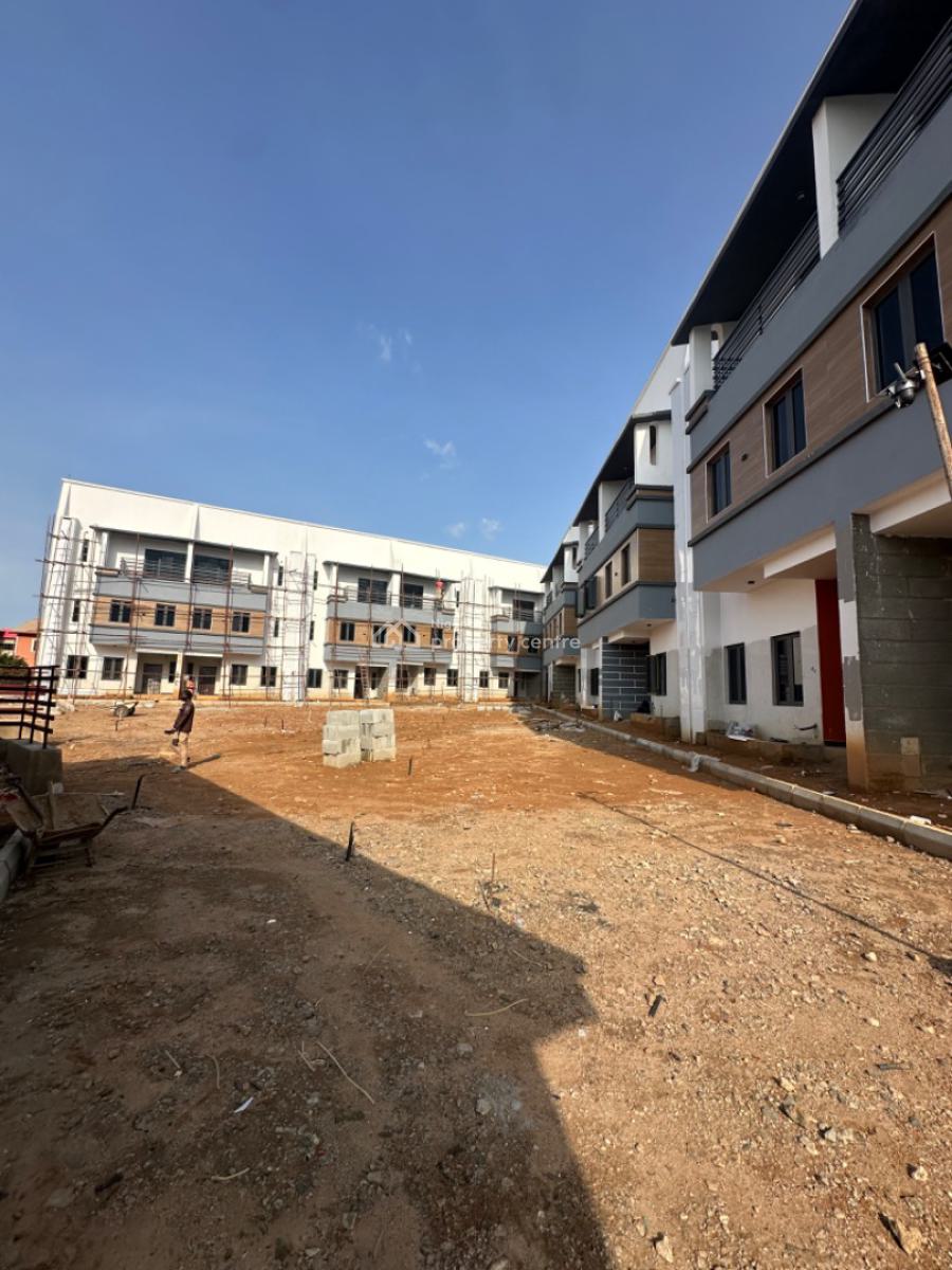 Brand New 4 Bedroom Duplex & Bq, Wuye, Abuja, Terraced Duplex for Sale