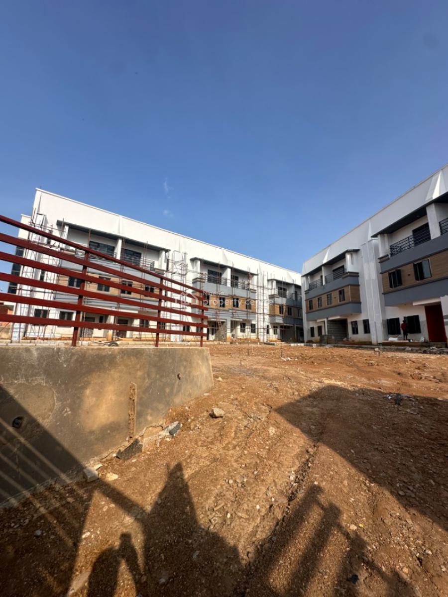 Brand New 4 Bedroom Duplex & Bq, Wuye, Abuja, Terraced Duplex for Sale