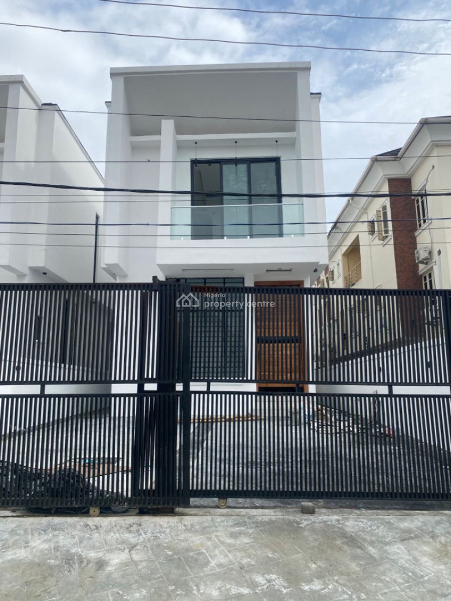 Contemporary 5 Bedrooms Detached House +bq, Osapa, Lekki, Lagos, Detached Duplex for Sale