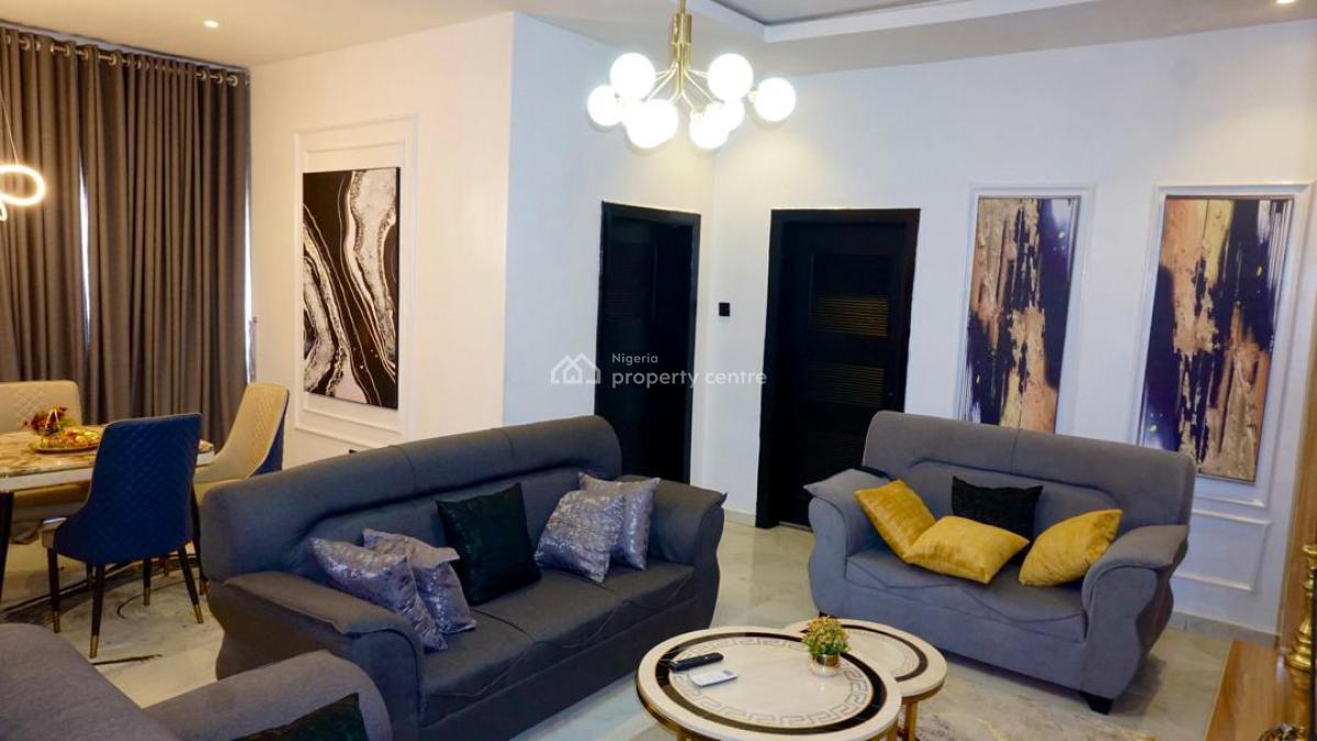 Luxury,neat and Fully Furnished 2 Bedroom Apartment in a Secured Area, Freedom Way, Lekki, Lagos, Flat / Apartment for Rent