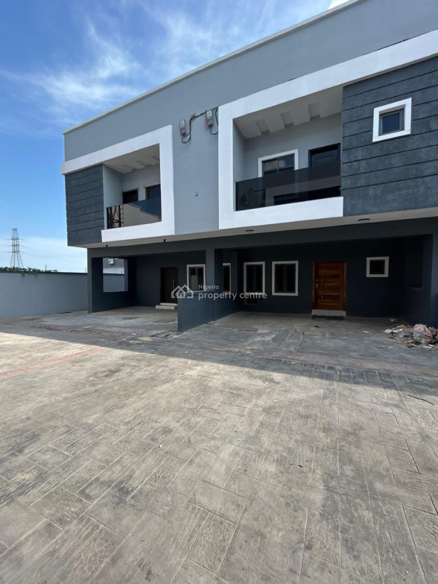 3 Bedrooms Terrace Duplex with a Bq (carcass), Greenwish Garden Estate, Mile 12, Kosofe, Lagos, Terraced Duplex for Sale