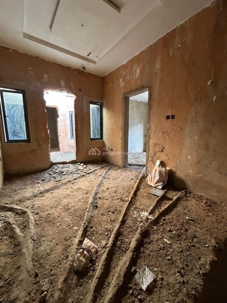 3 Bedrooms Terrace Duplex with a Bq (carcass), Greenwish Garden Estate, Mile 12, Kosofe, Lagos, Terraced Duplex for Sale