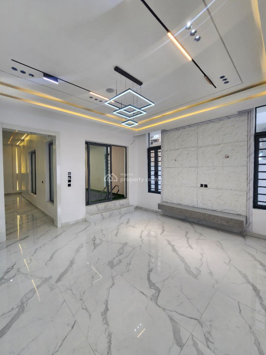 Luxury 5 Bedroom Detached Duplex with Bq and Pool in a Secured Estate, Chevron Drive, Lekki, Lagos, Detached Duplex for Sale