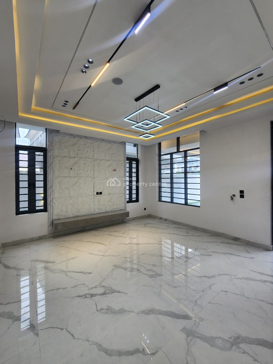 Luxury 5 Bedroom Detached Duplex with Bq and Pool in a Secured Estate, Chevron Drive, Lekki, Lagos, Detached Duplex for Sale