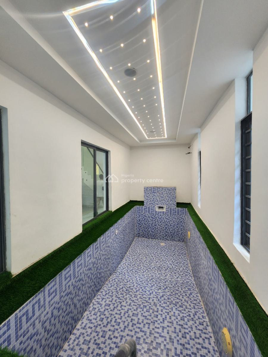Luxury 5 Bedroom Detached Duplex with Bq and Pool in a Secured Estate, Chevron Drive, Lekki, Lagos, Detached Duplex for Sale