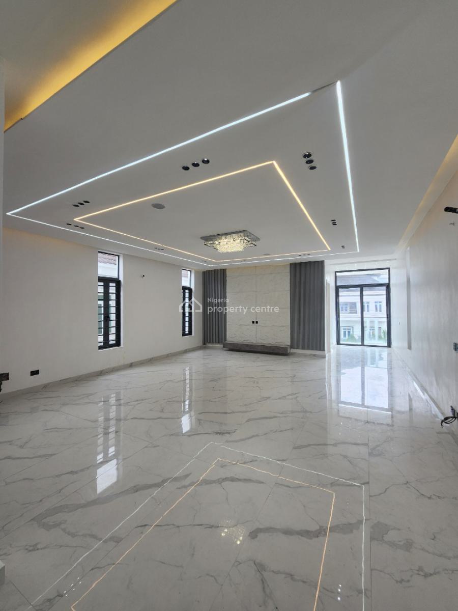 Luxury 5 Bedroom Detached Duplex with Bq and Pool in a Secured Estate, Chevron Drive, Lekki, Lagos, Detached Duplex for Sale