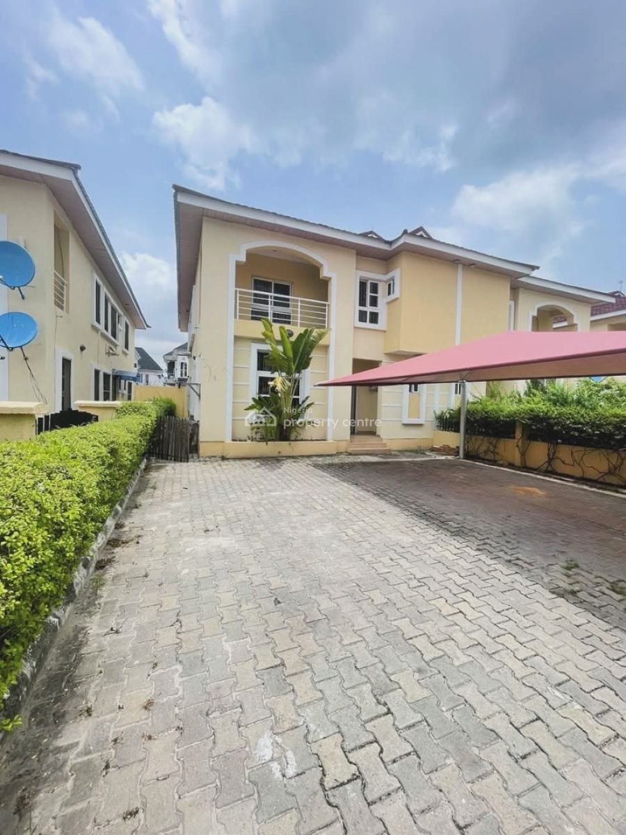 4 Bedroom Duplex with Bq, Egerton Estate, Osapa, Lekki, Lagos, Semi-detached Duplex for Sale