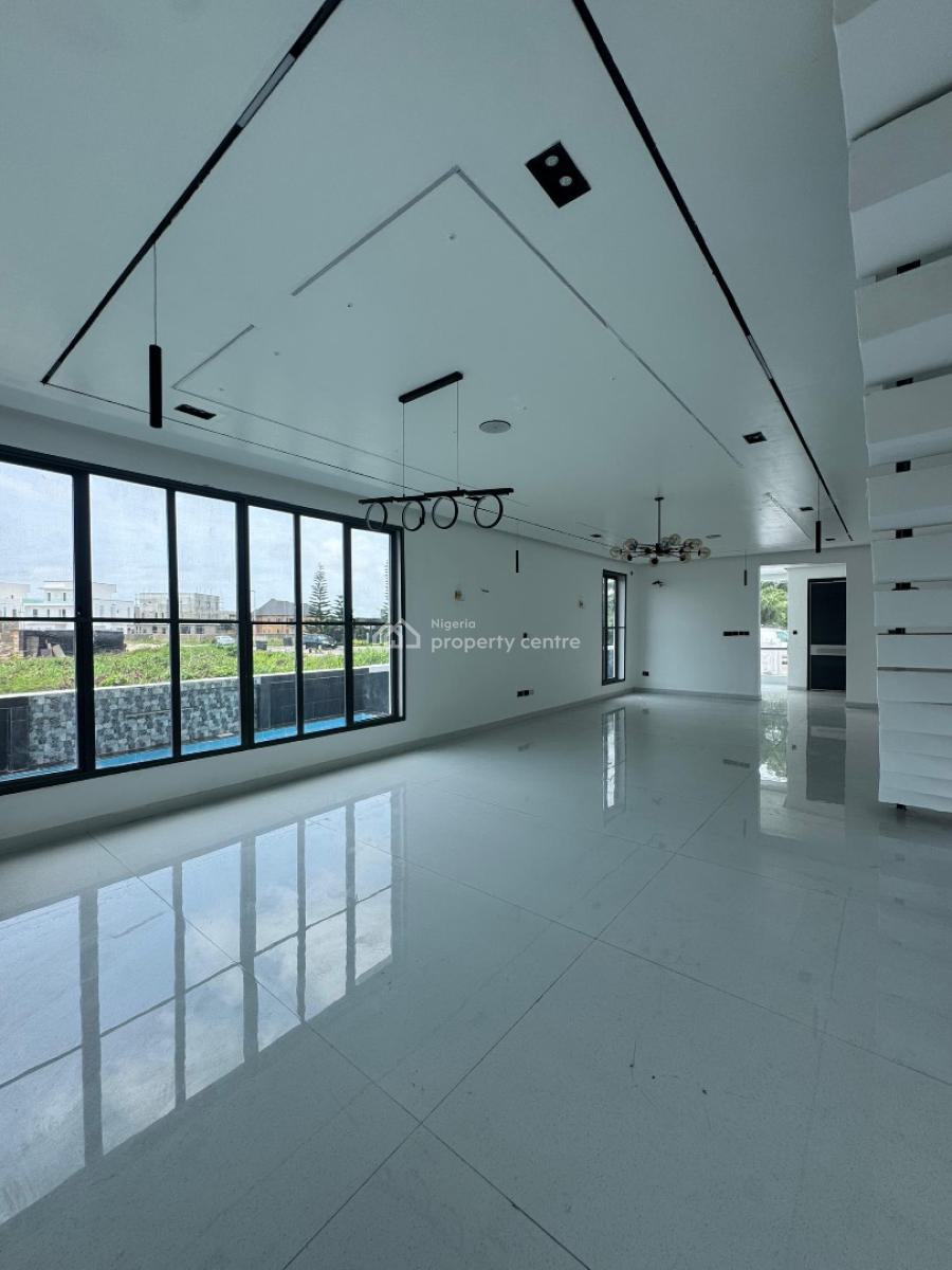 Gigantic 5 Bedroom Detached with Pool, Rooftop Terrace, Cinema, Bq, Ajah, Lagos, Detached Duplex for Sale
